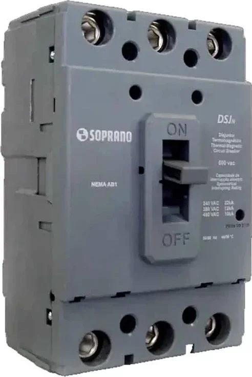 Disjuntor 3x 100a 22ka industrial