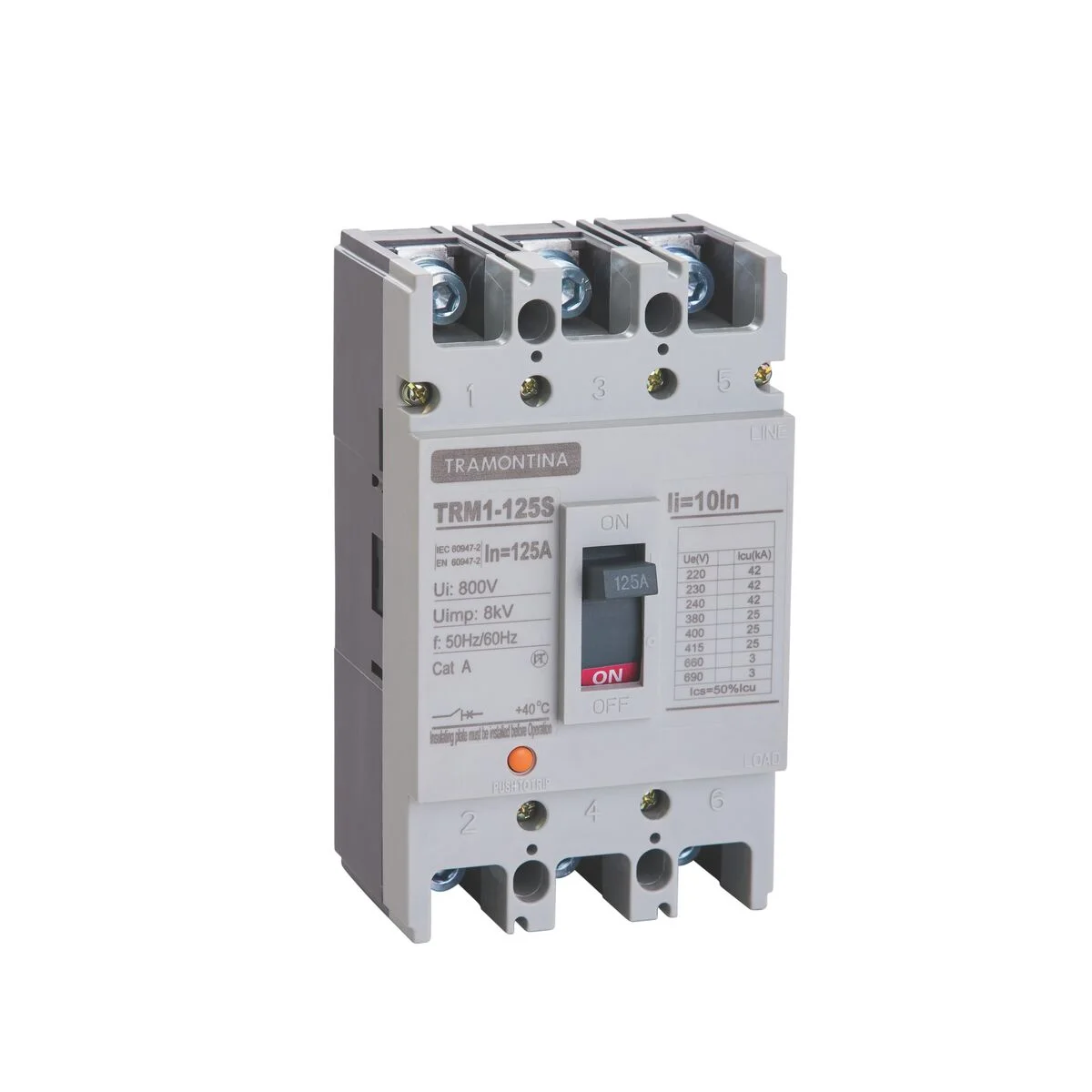 Disjuntor 3x 225a 42ka industrial