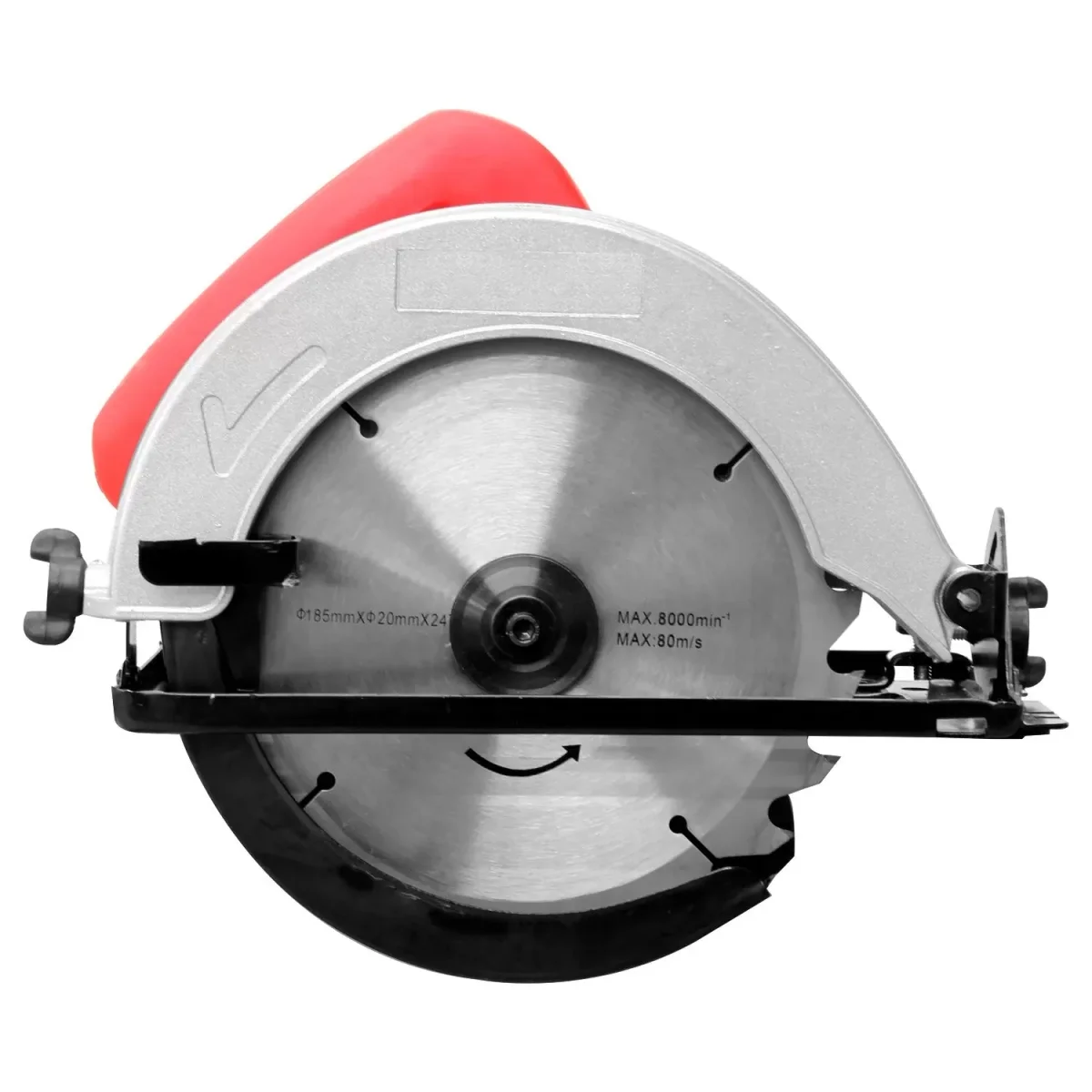 Serra Circular para Madeira 1050W 185mm 7/1,4 Pol